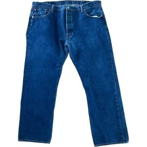 LEVIS 501 button fly men’s jeans size 42x30